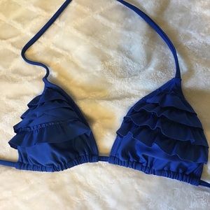 Hollister royal blue triangle top